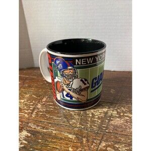 NFL 1992 Ceramic Mug Coffee Cup New York Giants Sports Impressions